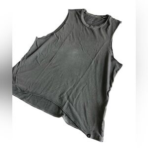 Grey Volcom Distressed Tank Top Women’s Size XS